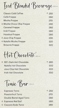 Kaffa Coffee Roasters menu 2