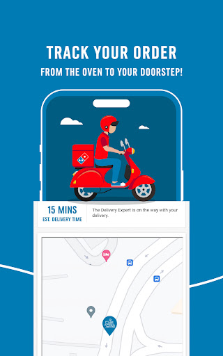 Screenshot Domino's Pizza