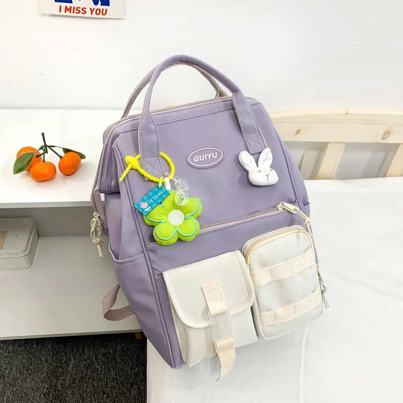 Title 5, Mochila coreana grande Runaway para ensino médi...