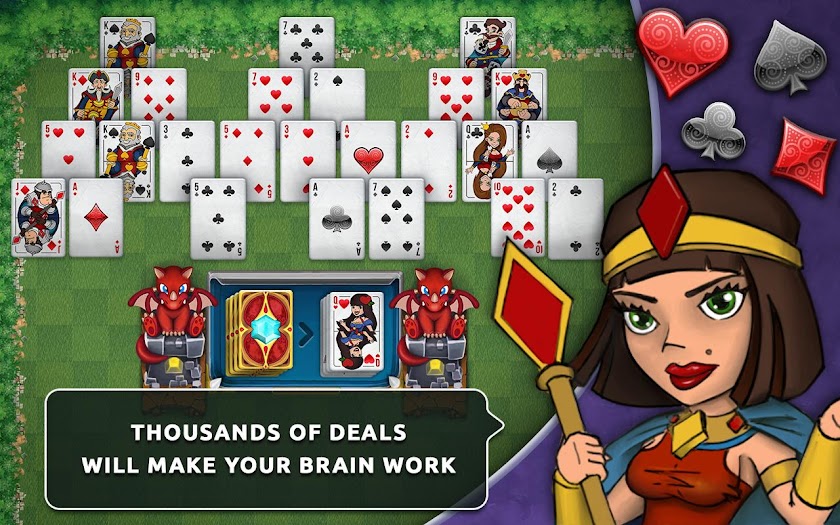 Tripeaks Solitaire Royal Screen 3