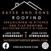 Sayer and sons roofing Logo