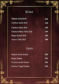 Saffron menu 6