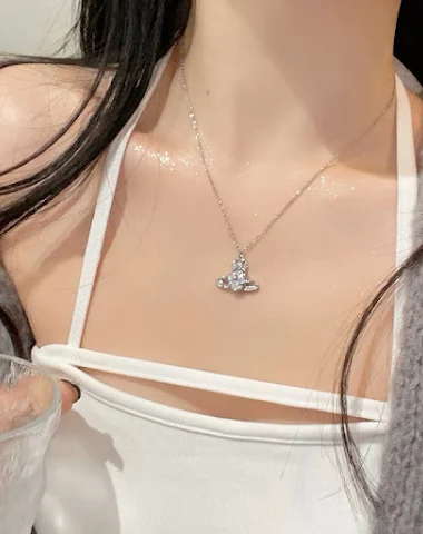 Hoogwaardige clavicula ketting in H - 3