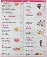 Chai Mafia menu 1