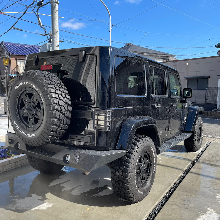 ラングラーアンリミテッドのJEEP・ラングラーアンリミテッド・ラングラー・洗車に関するカスタム事例の投稿画像1枚目
