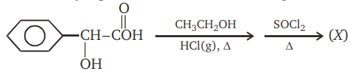 Chemical reaction of ester