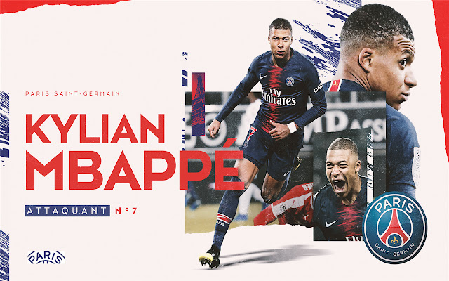 Kylian Mbappé Themes & New Tab