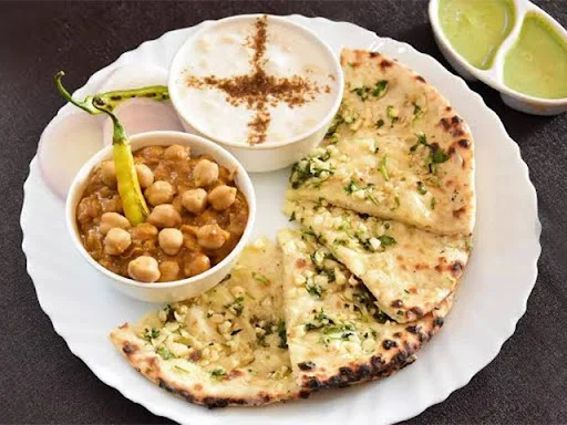 2 Paneer Paratha with Chole