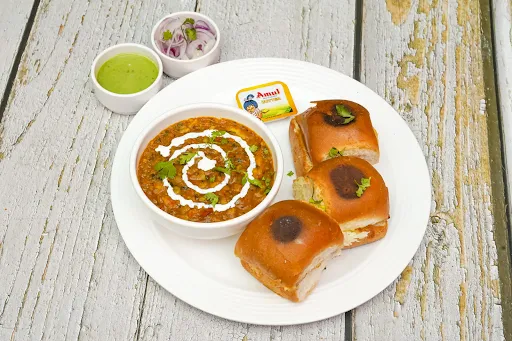 Cheese Masala Pav Bhaji