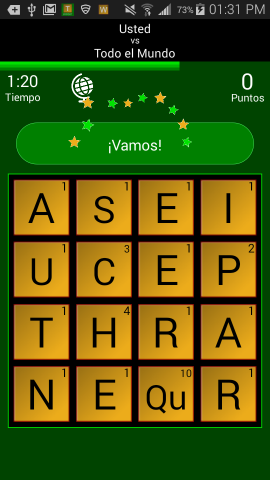 Android application Tiles By Post Free screenshort