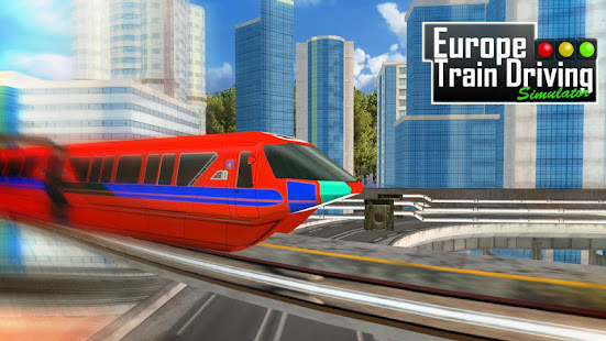 Europe Train Driving Simulator 3D 1.0 APK + Mod (المال غير محدود) إلى عن على ذكري المظهر