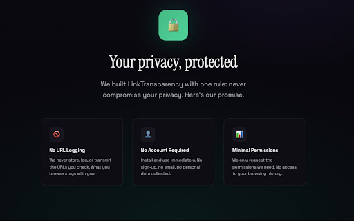 Link Transparency screenshot 5