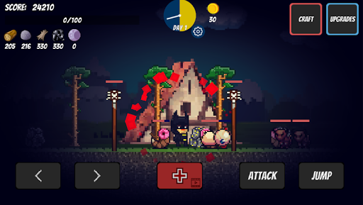 Pixel Survival Game