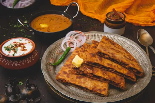 Butter Chicken Paratha