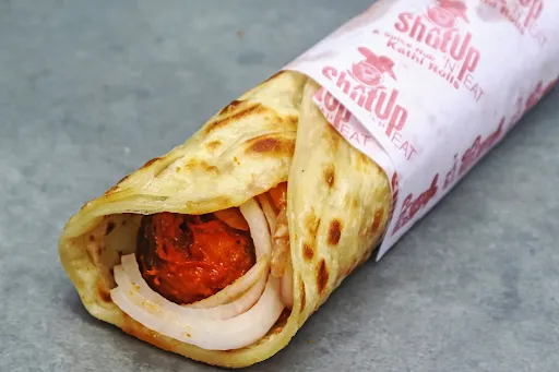 Single Stuffing Soya Chaap Roll