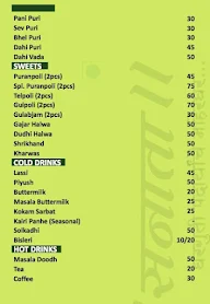 Sanata Snacks menu 7