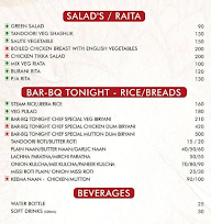 Bar - Bq Tonight menu 8