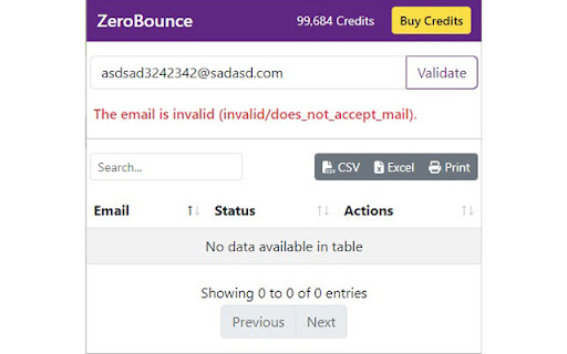Email Verifier by ZeroBounce