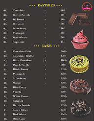 Cake 'O'Clock menu 1