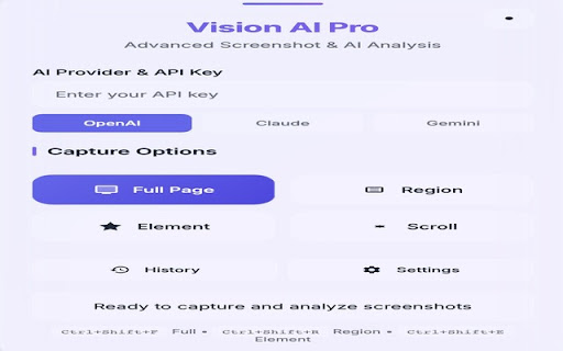 Vision AI Pro - Advanced Screenshot & Analysis