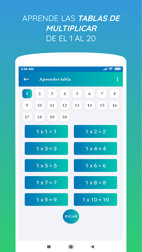 Learn - Multiplication Tables For Kids