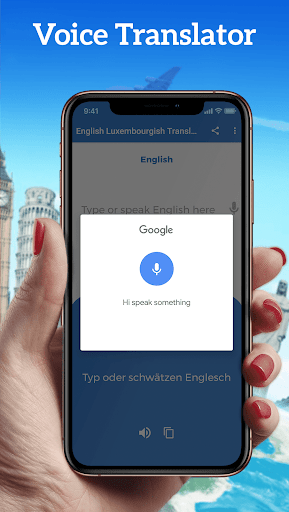 Screenshot Eng Luxembourgish Translator