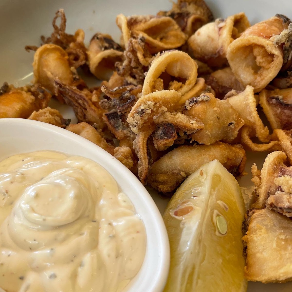 Fried calamari