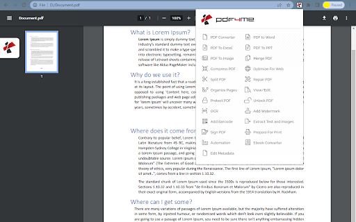 PDF4me - Edit, Merge, Compress & Convert PDF