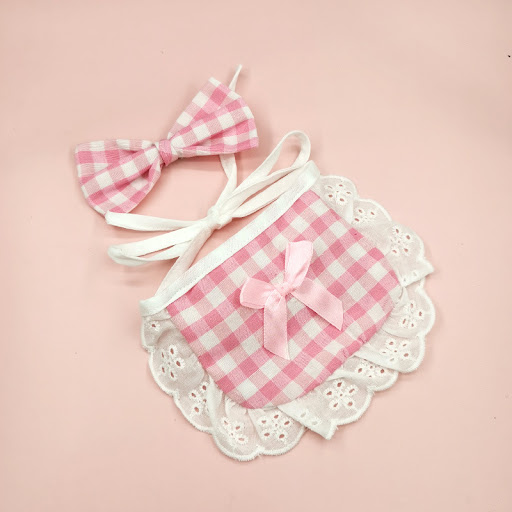 Title 25, Cat Lace Suit Saliva Towel Princess Style Scarf...