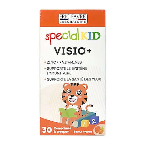 Special Kid Visio+ - Hỗ trợ đôi mắt khỏe mạnh [Hộp 30 viên – Nhập khẩu Pháp]