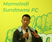 Sundowns chairman Tlhopie Motsepe during the Mamelodi Sundowns Live Limitless Youth Internship Programme at Chloorkop.