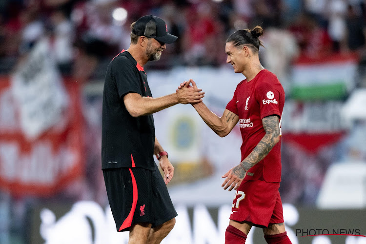 Jürgen Klopp : "Darwin Nunez prend la bonne direction"