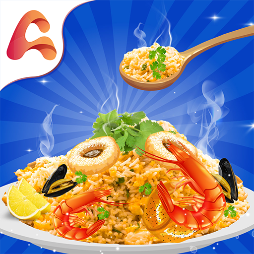 Seafood Paella Spanish Food Cooking Game Aplicații Pe