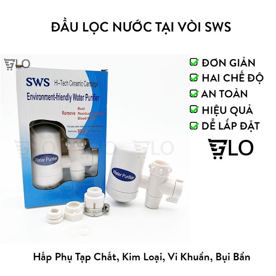 Đầu Lọc Nước Tại Vòi Sws