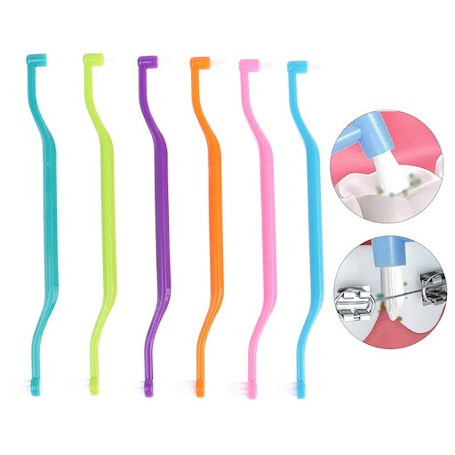 Title 7, Multifunctional Orthodontic Cleaning Brush Effe...