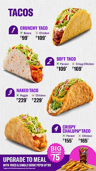 Taco Bell menu 1