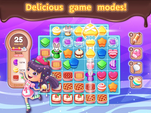 Cookie World Sweet Match 3 Story Adventure