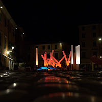 Installazione in piazza di 