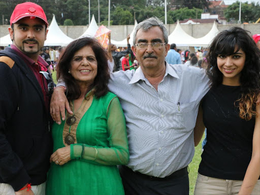 Dr Shridhar Samani, Chandrika Samani, Dr Jay Samani and Krupa Samani