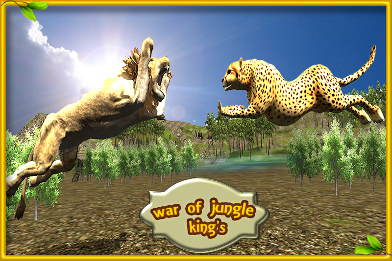    War of Jungle King : Lion Sim- screenshot  