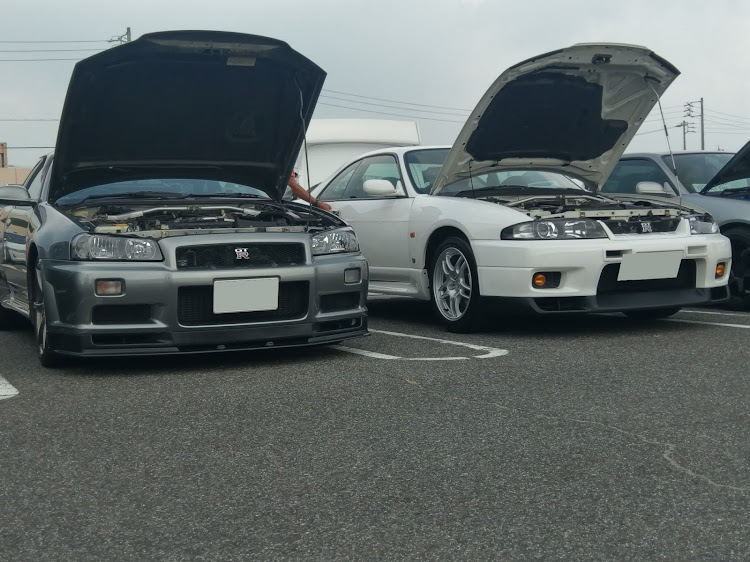 スカイライン GT-Rのオートプラネット名古屋 〜Cars&Coffee〜・ドライブ・BCNR33・bnr34・スカイラインGT-Rに関するカスタム事例の投稿画像2枚目