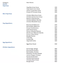 Shatabdi Timeless Traditional Cuisine menu 7