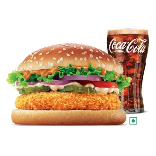 Veg Whopper Jr+Coca Cola Medium