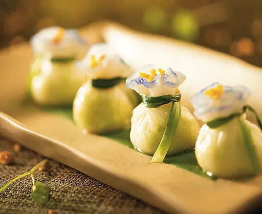 Nong Edamame Dumplings With Truffle