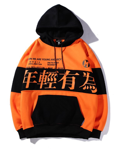 Chinese style Spring Tide hooded fl - 0