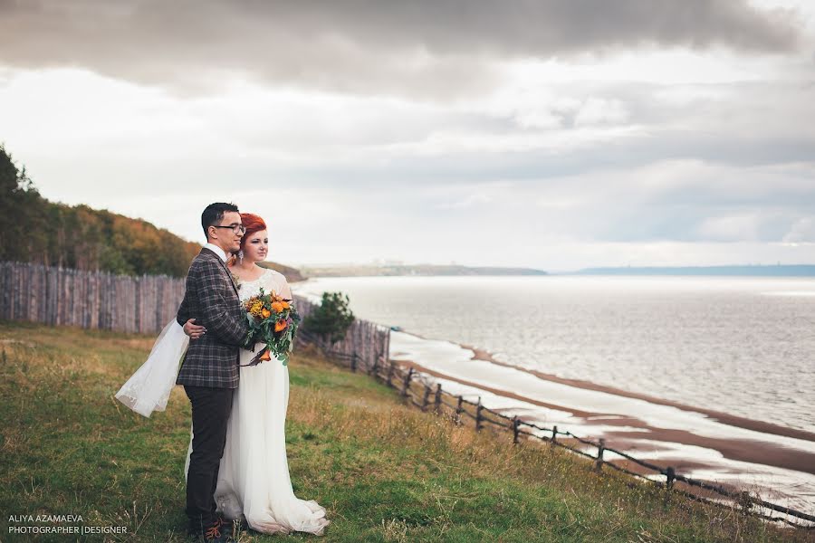 Fotografo di matrimoni Aliya Azamaeva (spring-swallow). Foto del 8 ottobre 2016