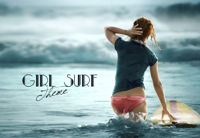 Girl Surf Theme