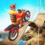 Cover Image of Tải xuống Bike Racer: Trò chơi đóng thế xe đạp 2021  APK