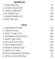 Hency Cafe menu 3