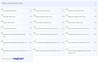 Grameen Kulfi menu 1